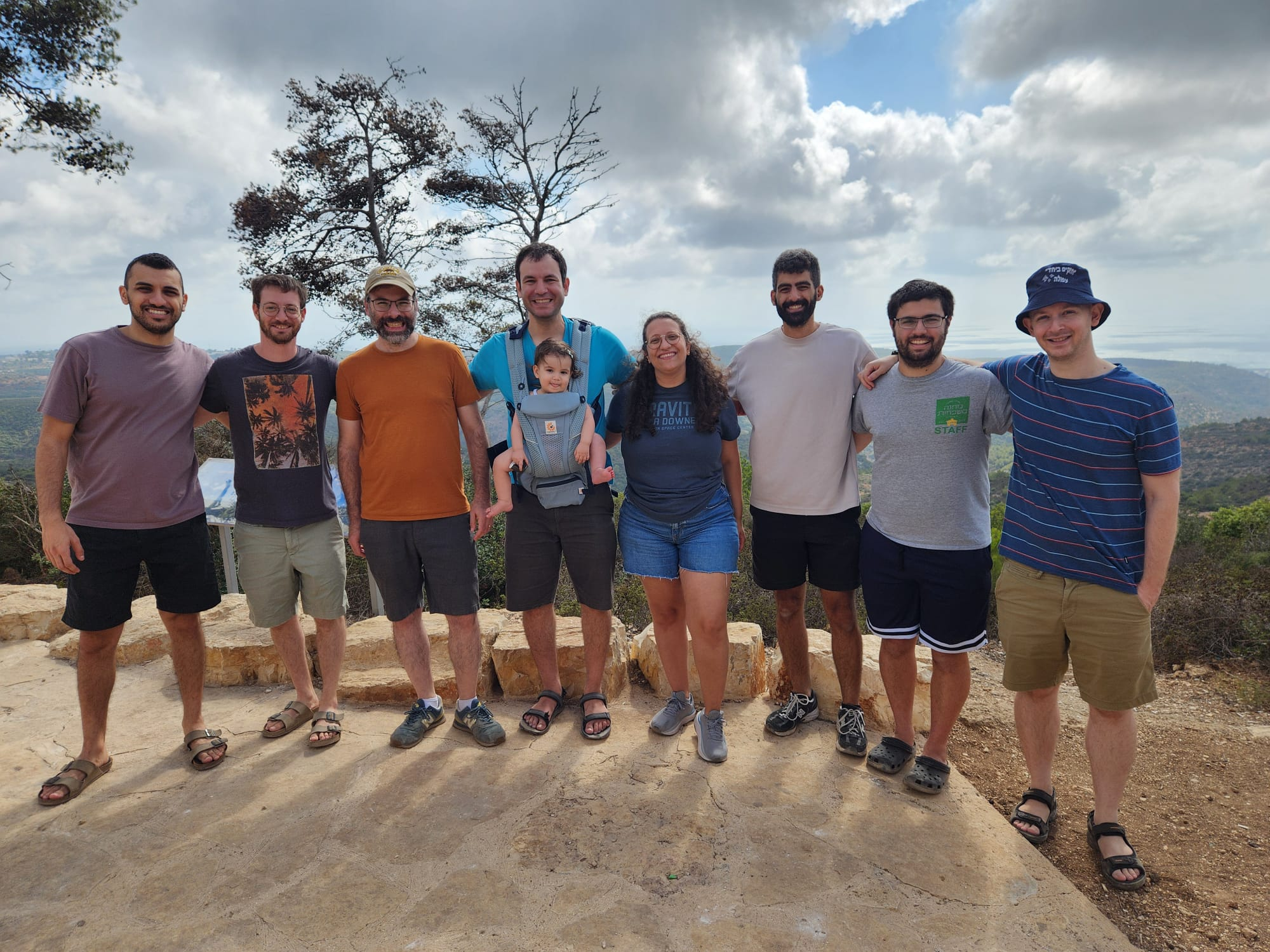 The Behavioral Machine Learning lab on a hike